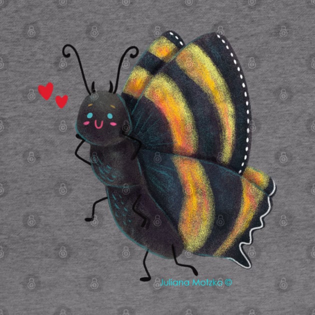 Zodiac Moth by julianamotzko